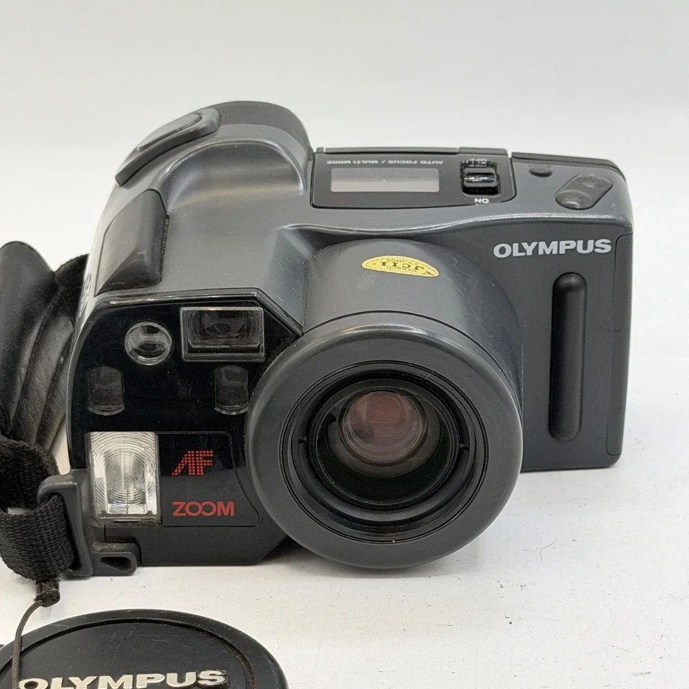 Vintage Camera Lot Canon Sure Shot AF35M II Olympus Samoca 35 II Argus A AS-IS